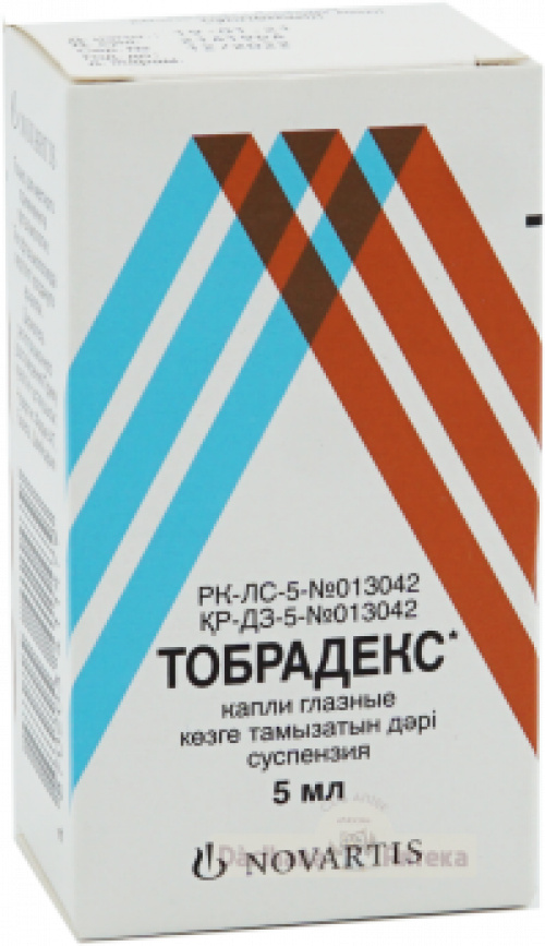 Тобрадекс Каплеты в Казахстане, интернет-аптека Рокет Фарм