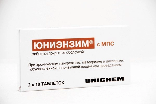 Юниэнзим с МПС Таблетки в Казахстане, интернет-аптека Рокет Фарм
