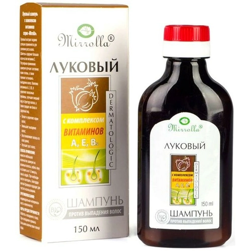 Луковый шампунь комплексом витаминов от выпадения волос Шампунь в Казахстане, интернет-аптека Рокет Фарм