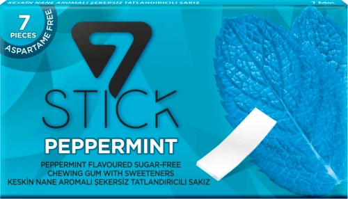 Жевательная резинка 7STICK Peppermint  в Казахстане, интернет-аптека Рокет Фарм