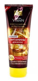 Золотой шелк шампунь Витамины для волос восстановление и питание Шампунь в Казахстане, интернет-аптека Рокет Фарм