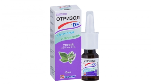 Отризол-DF с ментолом и эвкалиптом Спрей в Казахстане, интернет-аптека Рокет Фарм