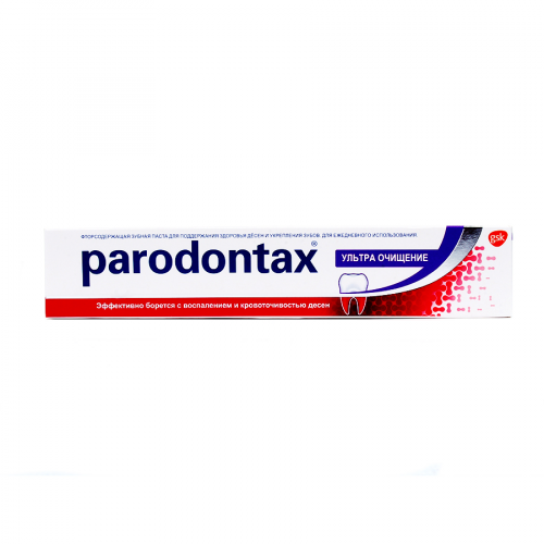 Паста зубная Пародонтакс Parodontax Ультра Очищение Паста в Казахстане, интернет-аптека Рокет Фарм