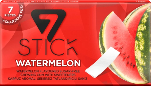 Жевательная резинка 7STICK Watermelon  в Казахстане, интернет-аптека Рокет Фарм