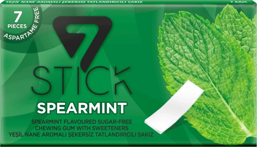 Жевательная резинка 7STICK Spearmint  в Казахстане, интернет-аптека Рокет Фарм