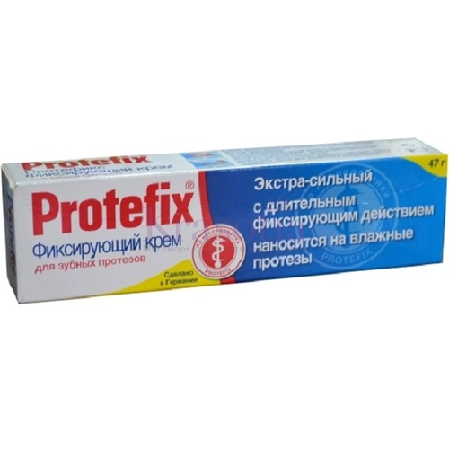 Крем для фиксации зубных протезов Protefix Протефикс