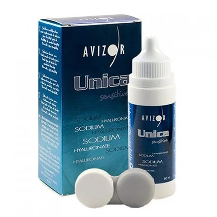Avizor Unica Sensitive Растворы по уходу за контактными линзами 100мл №1