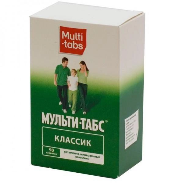 Мульти табс Классик Таблетки в Казахстане, интернет-аптека Рокет Фарм