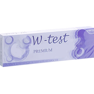 Тест для определения беременности W-test Premium Тест-полоски на беременность _ №2