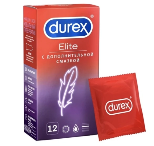 Презервативы Дюрекс Durex Elite особо тонкие Презервативы в Казахстане, интернет-аптека Рокет Фарм