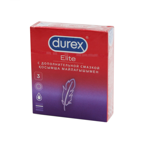 Презервативы Дюрекс Durex Elite особо тонкие Презервативы в Казахстане, интернет-аптека Рокет Фарм