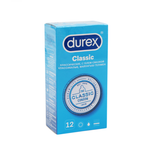 Презервативы Дюрекс Durex Classic Презервативы в Казахстане, интернет-аптека Рокет Фарм