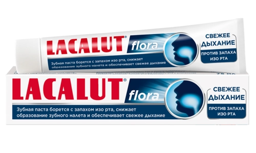 Паста зубная Лакалют Lacalut Флора Паста в Казахстане, интернет-аптека Рокет Фарм