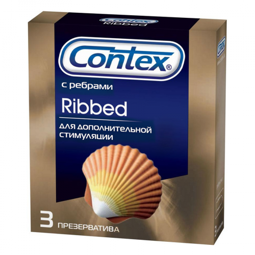 Презервативы Контекс Contex Ribbed Презервативы в Казахстане, интернет-аптека Рокет Фарм