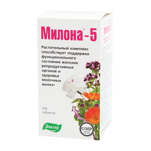 Милона 5 для женщин при мастопатии Таблетки в Казахстане, интернет-аптека Рокет Фарм