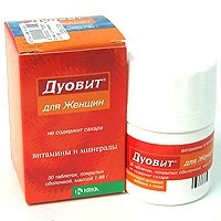 Дуовит для женщин Таблетки в Казахстане, интернет-аптека Рокет Фарм