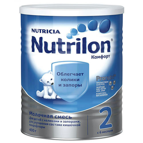 Смесь молочная Нутрилон Nutrilon 2 Комфорт с 6 месяцев Сухая в Казахстане, интернет-аптека Рокет Фарм