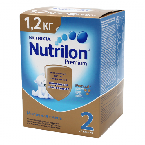Смесь молочная Нутрилон Nutrilon 2 Премиум с 6 месяцев  в Казахстане, интернет-аптека Рокет Фарм