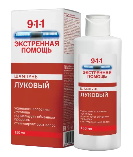 911 Экстренная помощь луковый Шампунь в Казахстане, интернет-аптека Рокет Фарм