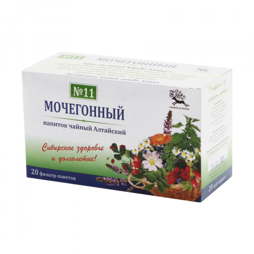 Мочегонный напиток Алтайский №11 Пакетики в Казахстане, интернет-аптека Рокет Фарм