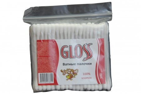 Ватные палочки GLOSS в пакете  в Казахстане, интернет-аптека Рокет Фарм