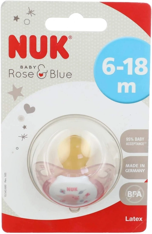 Соска-пустышка NUK Baby Rose Classik Соска в Казахстане, интернет-аптека Рокет Фарм