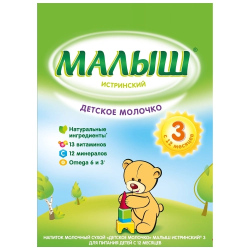 Детское молочко Малыш Истринский 3 Молочко в Казахстане, интернет-аптека Рокет Фарм