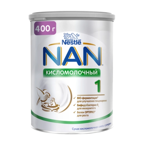 Nestle NAN НАН 1 кисломолочный с 0 месяцев _ 400г 