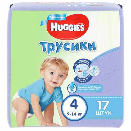 Подгузники Хаггис Huggies 4 мальчик (9-14kg) Подгузники в Казахстане, интернет-аптека Рокет Фарм