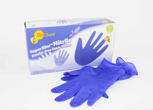 Superslime перчатки черные нитриловые неопудренные смотровые нестерильные Перчатки в Казахстане, интернет-аптека Рокет Фарм