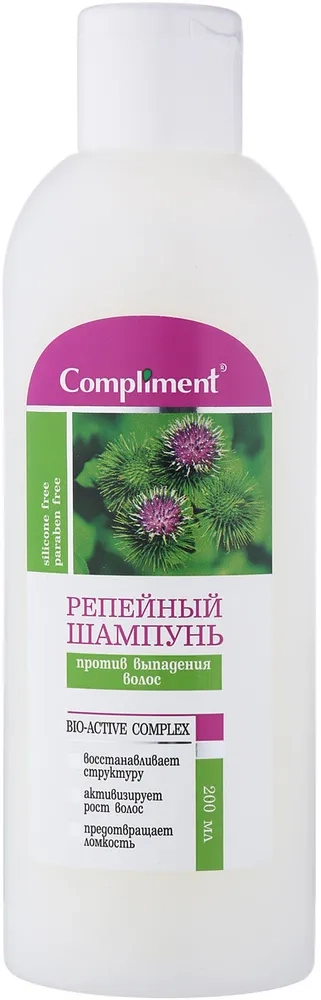 Compliment Репейный Шампунь в Казахстане, интернет-аптека Рокет Фарм