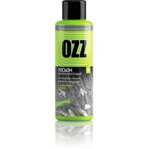 OZZ Standart защита лосьон-спрей от комаров,мошек,слепней и мокрецов