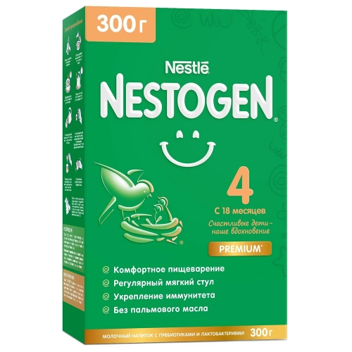 Nestle Nestogen 4 Premium с 18 месяцев Смесь в Казахстане, интернет-аптека Рокет Фарм