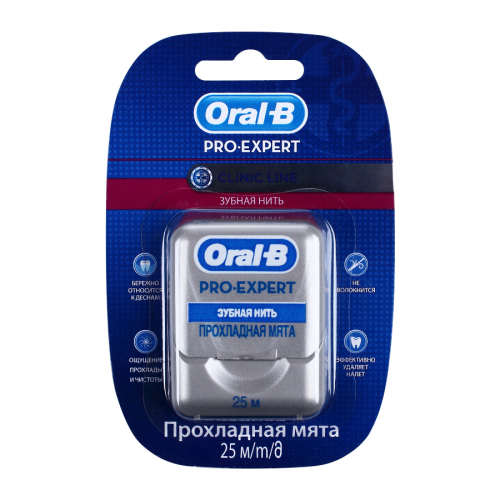 Нить зубная Орал-Би Oral-B PRO_EXPERT 25м Нить в Казахстане, интернет-аптека Рокет Фарм