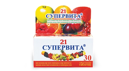 Супер Вита 21 Таблетки в Казахстане, интернет-аптека Рокет Фарм