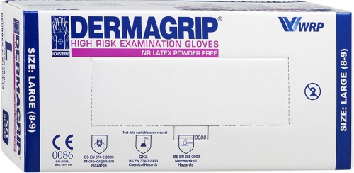 Перчатки Dermagrip High Risk Перчатки в Казахстане, интернет-аптека Рокет Фарм