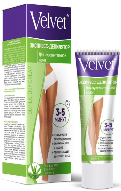Velvet для чувствительной кожи Крем в Казахстане, интернет-аптека Рокет Фарм