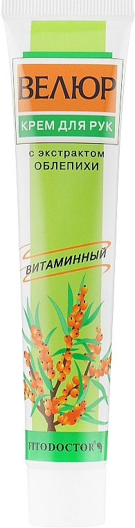 Фитодоктор Крем для рук Велюр с экстрактом облепихи Крем в Казахстане, интернет-аптека Рокет Фарм