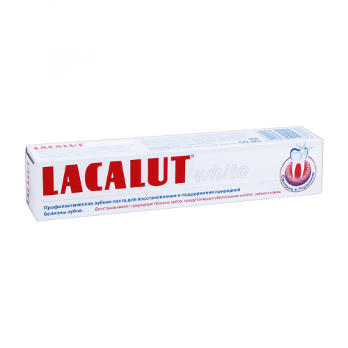 Паста зубная Лакалют Lacalut White Паста в Казахстане, интернет-аптека Рокет Фарм