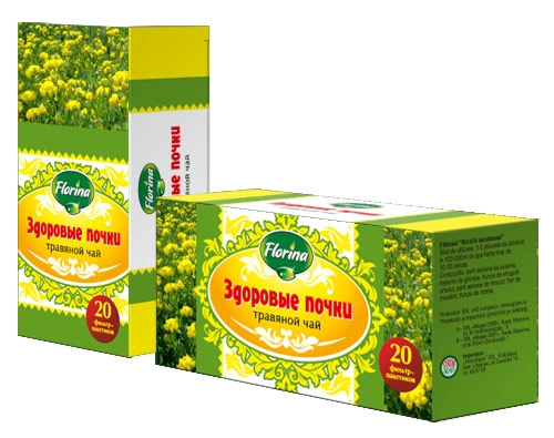 Флорина Florina Здоровые почки травяной чай Фито в Казахстане, интернет-аптека Рокет Фарм