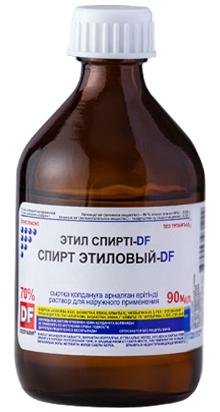 Этиловый спирт-DF Раствор в Казахстане, интернет-аптека Рокет Фарм