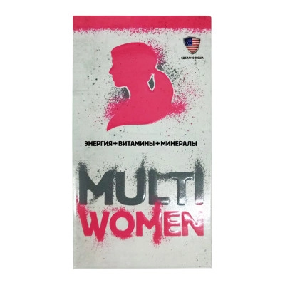 Мульти вумен Multi-Women витаминно-минеральный комплекс для женщин Таблетки в Казахстане, интернет-аптека Рокет Фарм