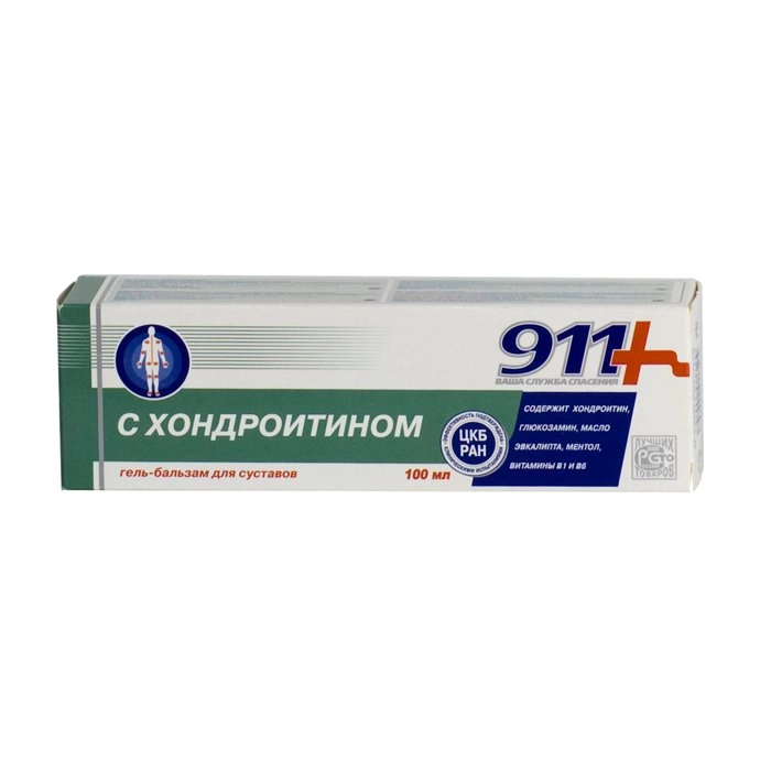 911 Хондроитин гель Гель в Казахстане, интернет-аптека Рокет Фарм