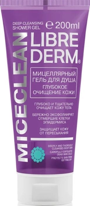 Librederm Miceclean Глубокое очищение кожи Гель в Казахстане, интернет-аптека Рокет Фарм