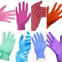 Перчатки Manual смотровые нитриловые нестерильные неопудренные текстурированные Перчатки в Казахстане, интернет-аптека Рокет Фарм