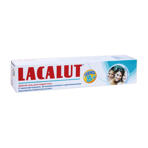 Паста зубная Лакалют Lacalut Teens 8+ Гель в Казахстане, интернет-аптека Рокет Фарм