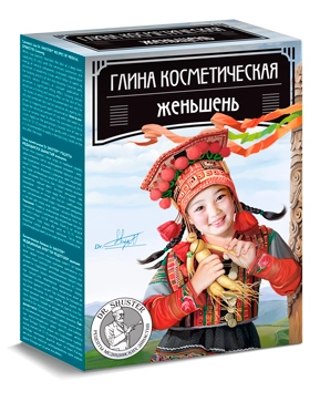 Глина косметическая женьшень Капсулы+Порошок в Казахстане, интернет-аптека Рокет Фарм