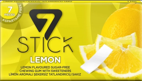 Жевательная резинка 7STICK Lemon  в Казахстане, интернет-аптека Рокет Фарм