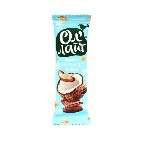  Ол Лайт батончик шоколад какос Батончик в Казахстане, интернет-аптека Рокет Фарм