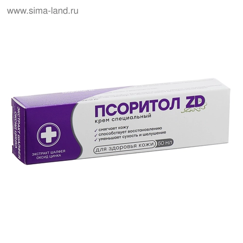 Псоритол ZD крем  Крем в Казахстане, интернет-аптека Рокет Фарм